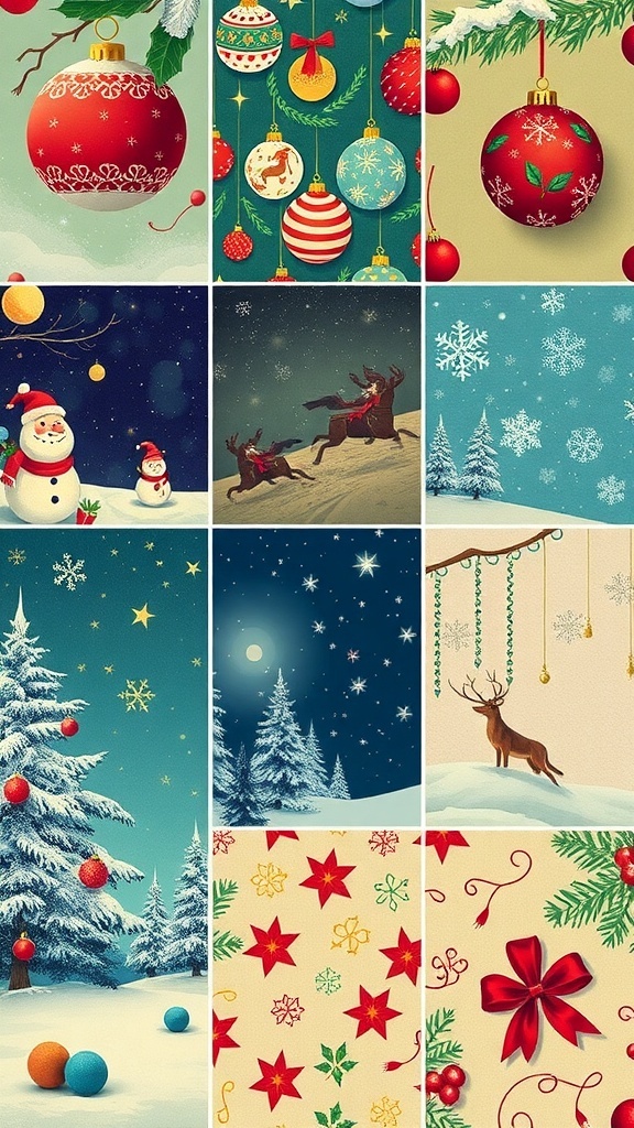 Retro Christmas Wallpaper for iPhone – liventolife.com